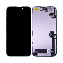 Touch+Display Apple iPhone 16 con IC Reemplazo Option Negro Touch+Display Apple iPhone 16 con IC Reemplazo Option Negro